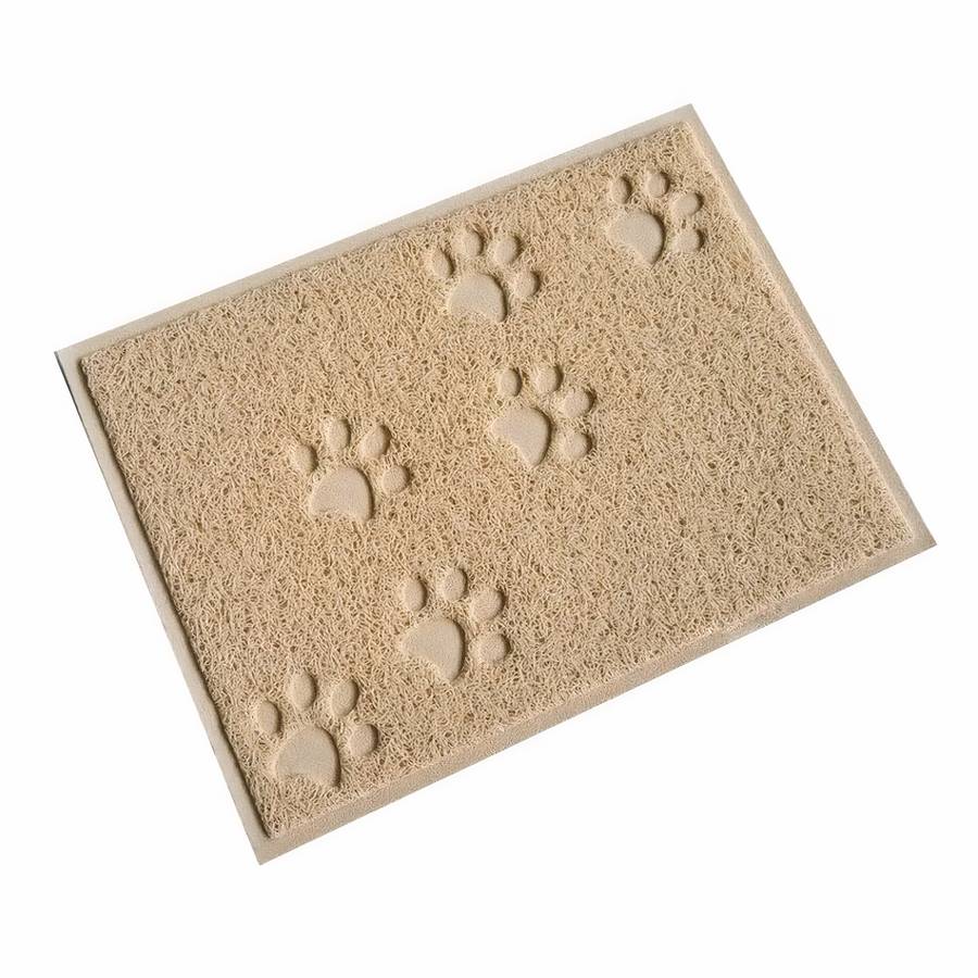 empreinte de patte sur tapis