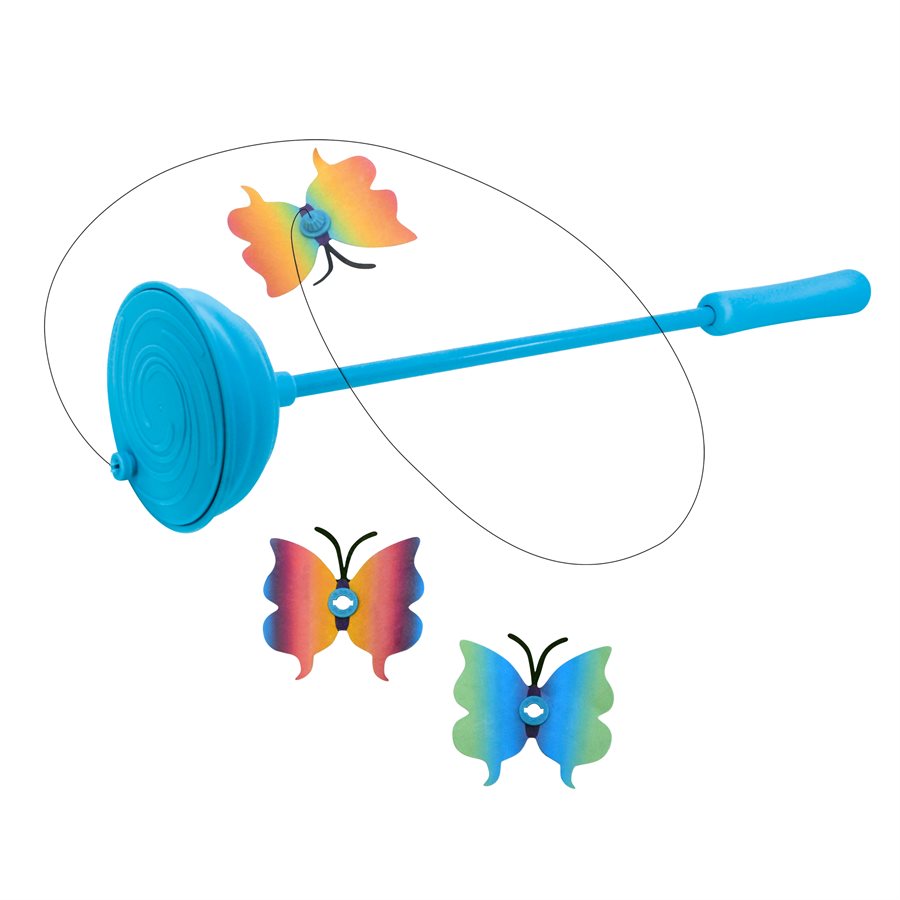 jouet pour chats avec papillons Purrsuit