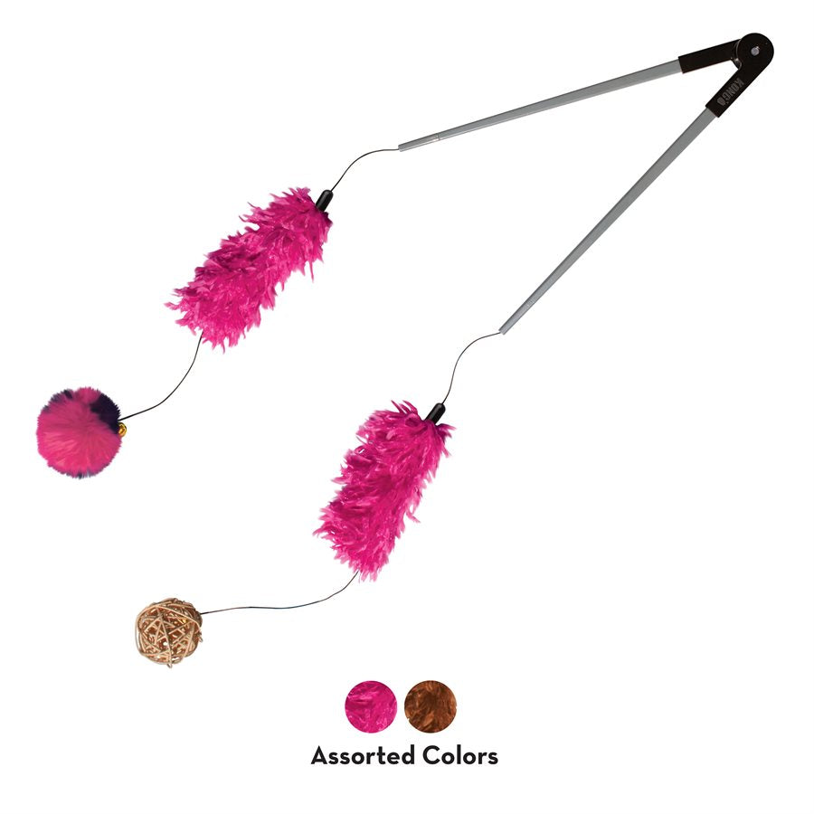 Jouet pour chats avec plumes ZenCatShop