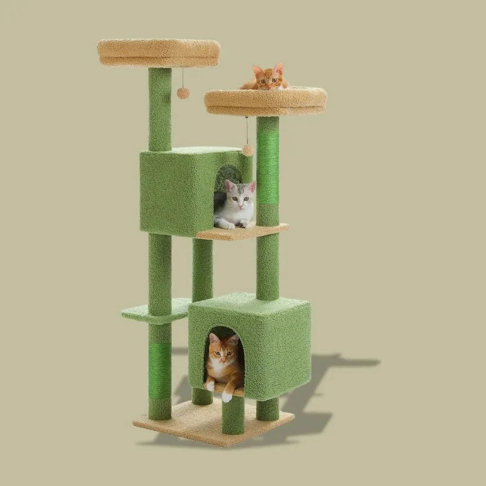 arbre à chat en bois
