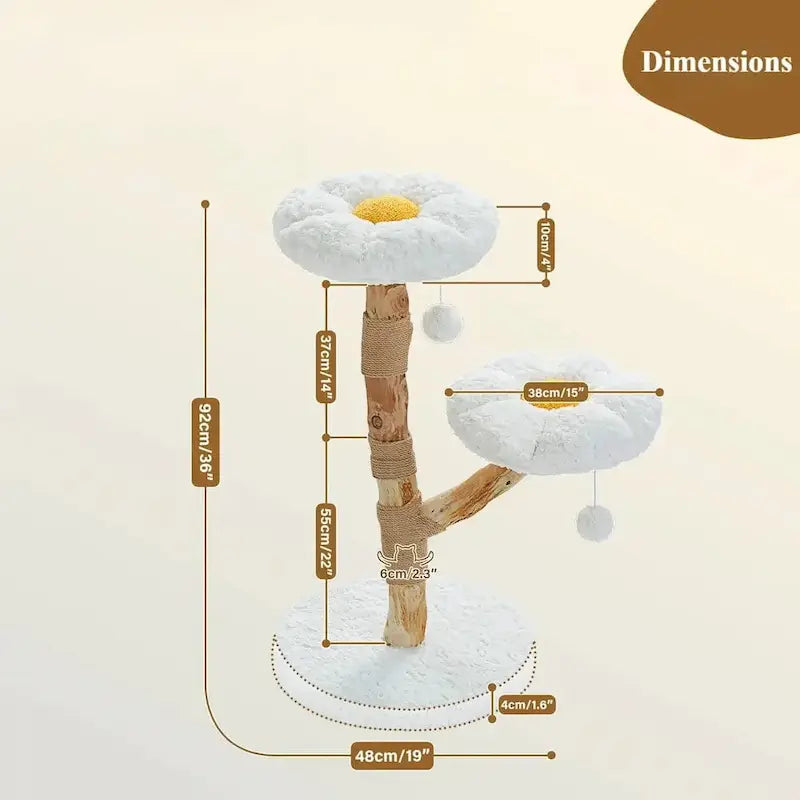 Meuble élégant pour chat