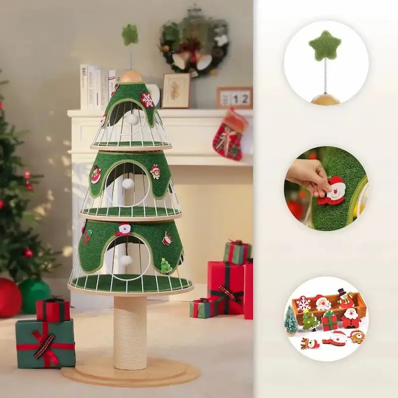 griffoir Noël pour chat