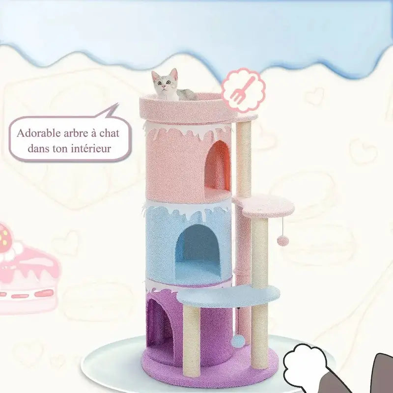 tour à chat design