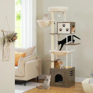 arbre à chat meuble moderne
