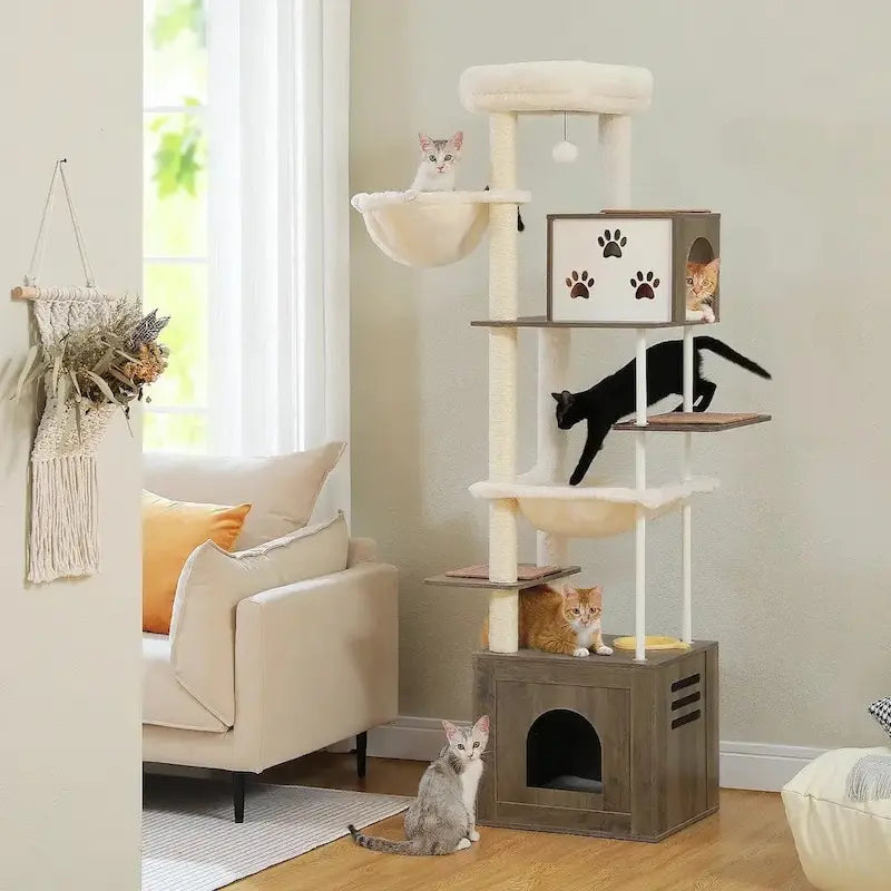arbre à chat meuble moderne