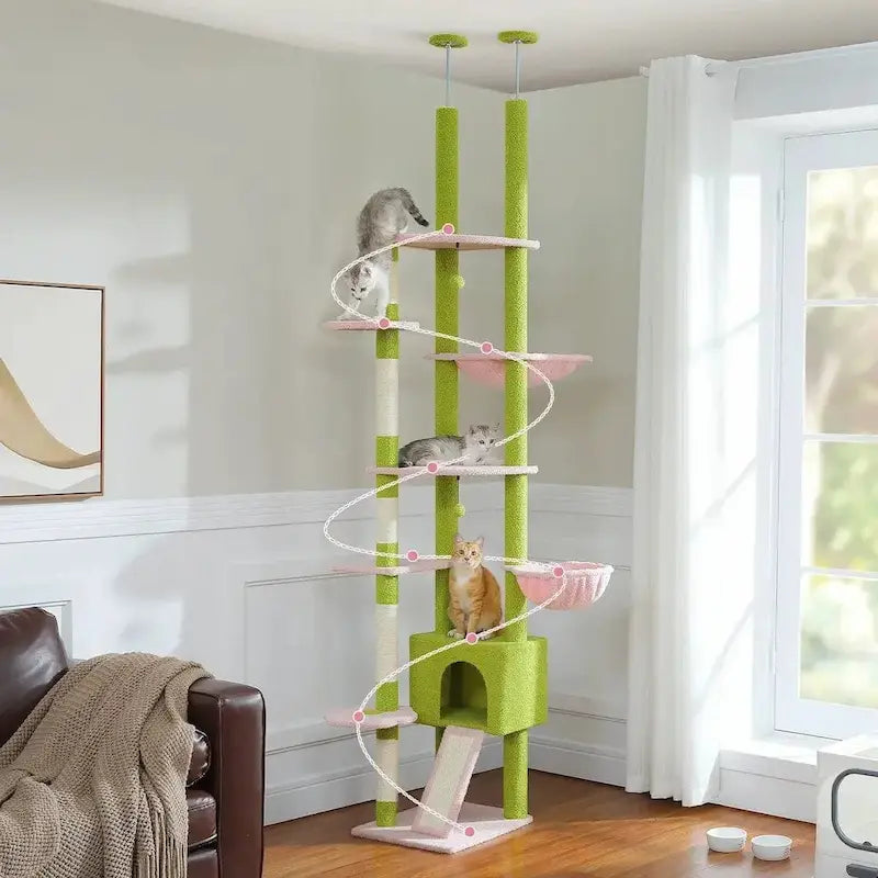 design unique arbre à chat