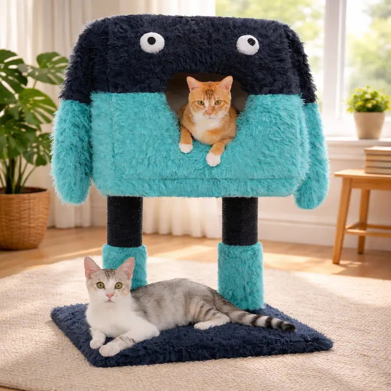 design mignon arbre à chat