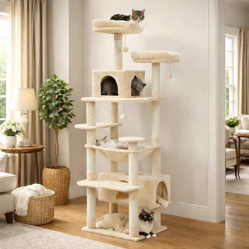 structure solide arbre à chat