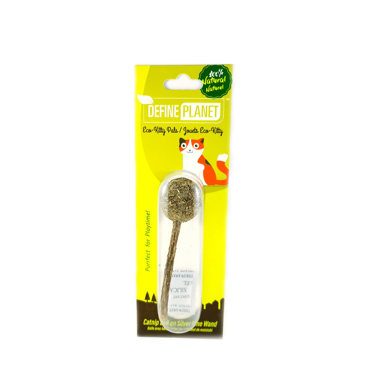 jouet pour chat boule herbe à chat ZenCatShop