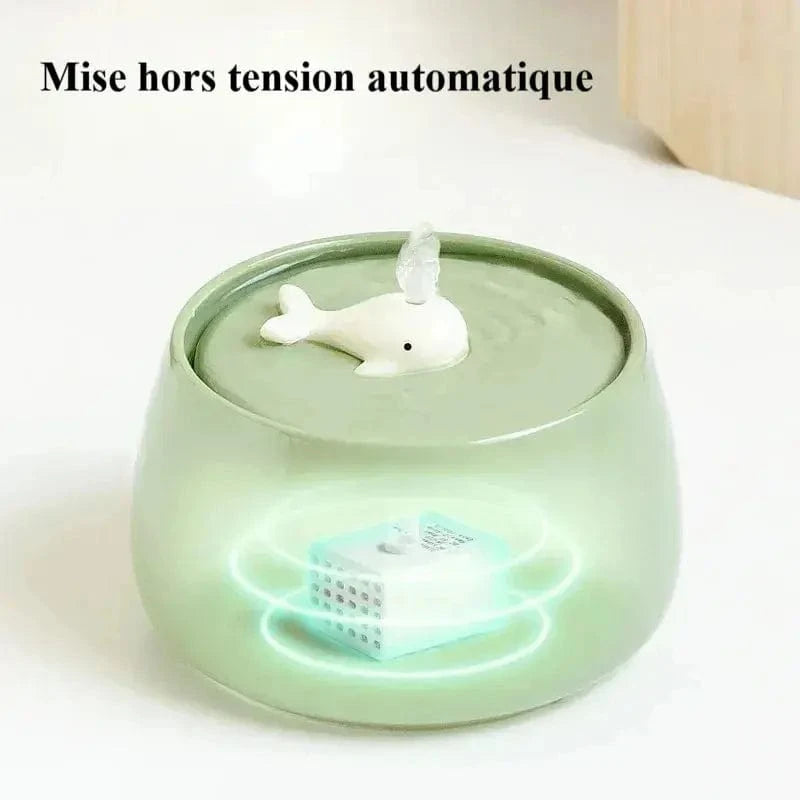 fontaine céramique pour chat