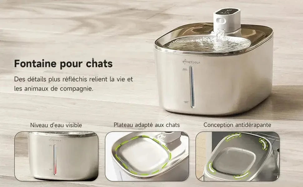 eau fraîche continue pour chats