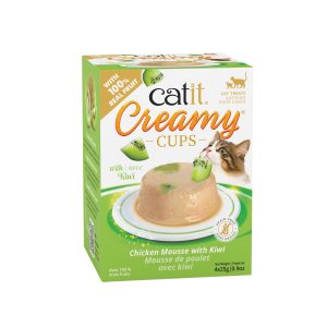 Mousses Catit Creamy Cups poulet kiwi