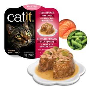 repas poisson ZenCatShop saumon
