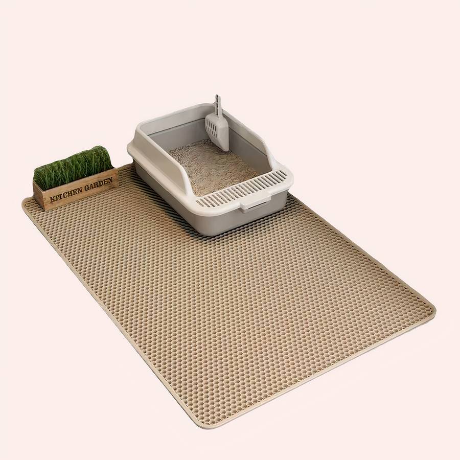 tapis de litière pour chat