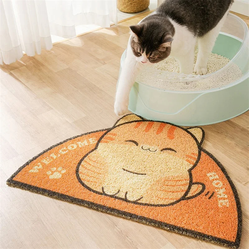 tapis motif chat