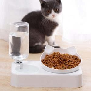 gamelle chat blanche