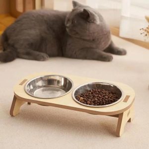 design élégant gamelle chat
