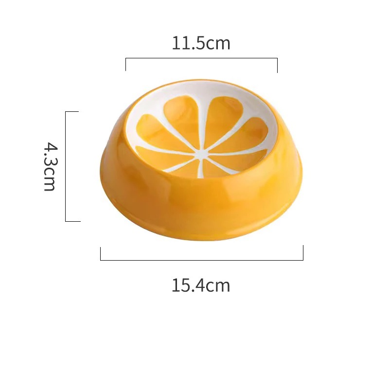 Bol alimentaire chat fruité
