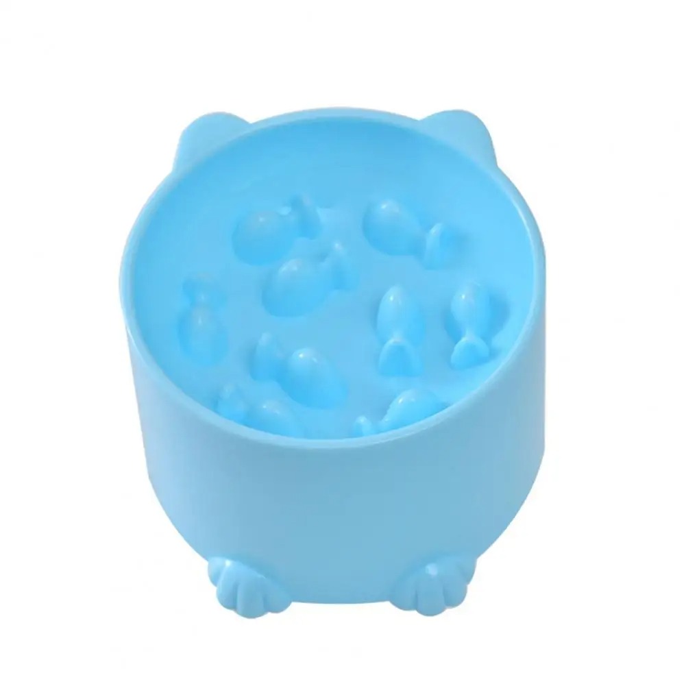 bol anti glouton chat couleur pastel