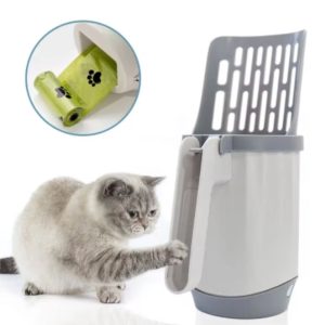 pelle à litière pour chat filtrante
