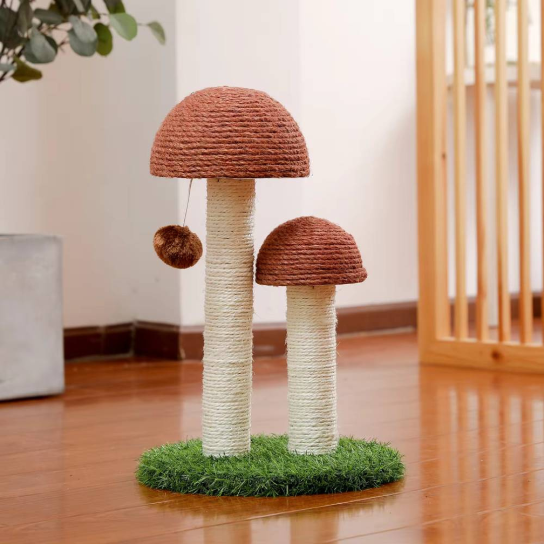 meuble champignon pour chat