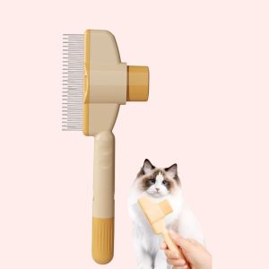 brosse chat autonettoyante