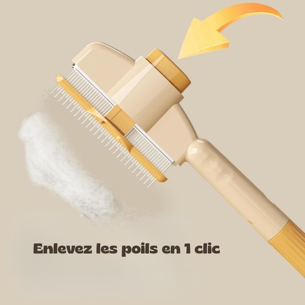 brosse douce pour chats