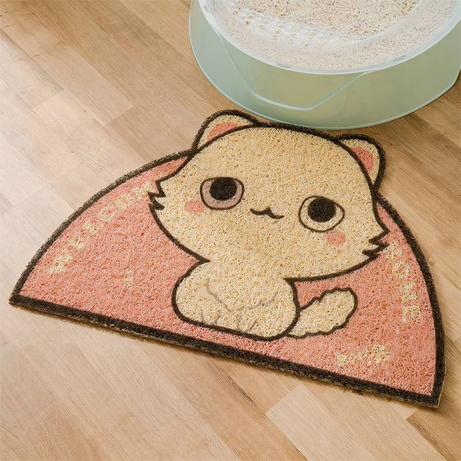 tapis décoratif chat