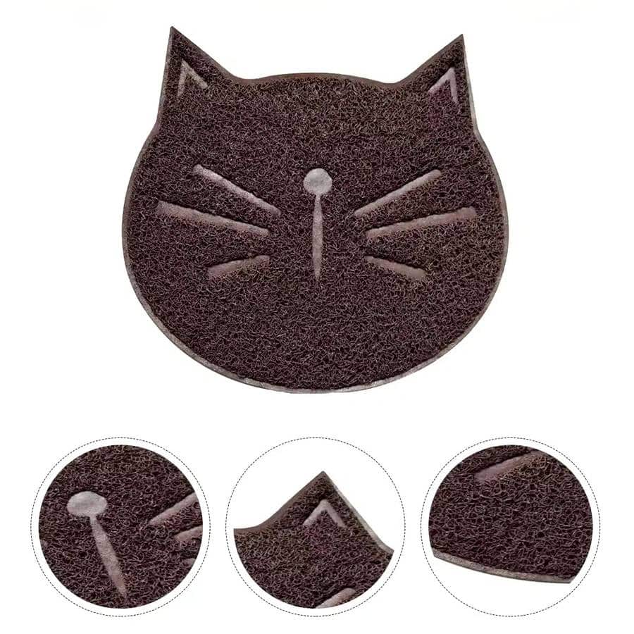 tapis de litière caoutchouc chat
