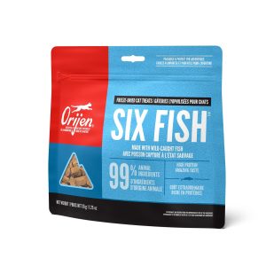gâteries lyophilisées ZenCatShop Six Fish