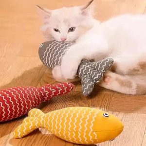 jouet poisson pour chat