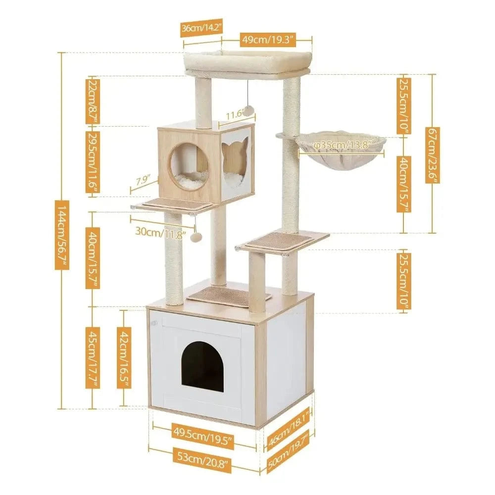 felikit arbre à chat multifonction
