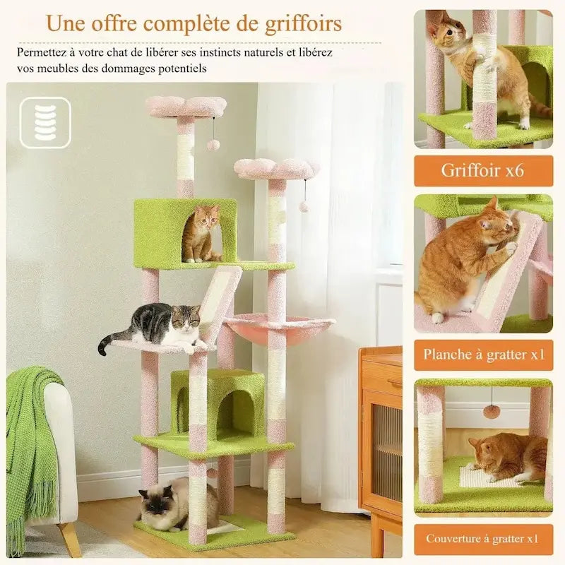 Arbre de repos pour félins