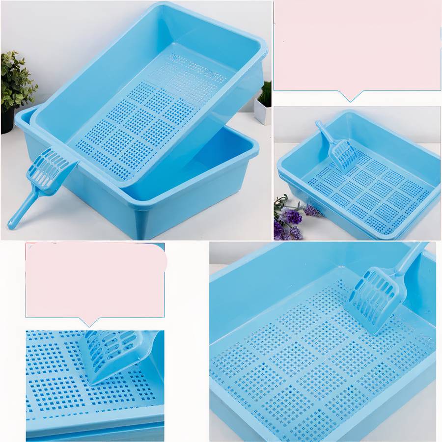 bac en plastique pour chat