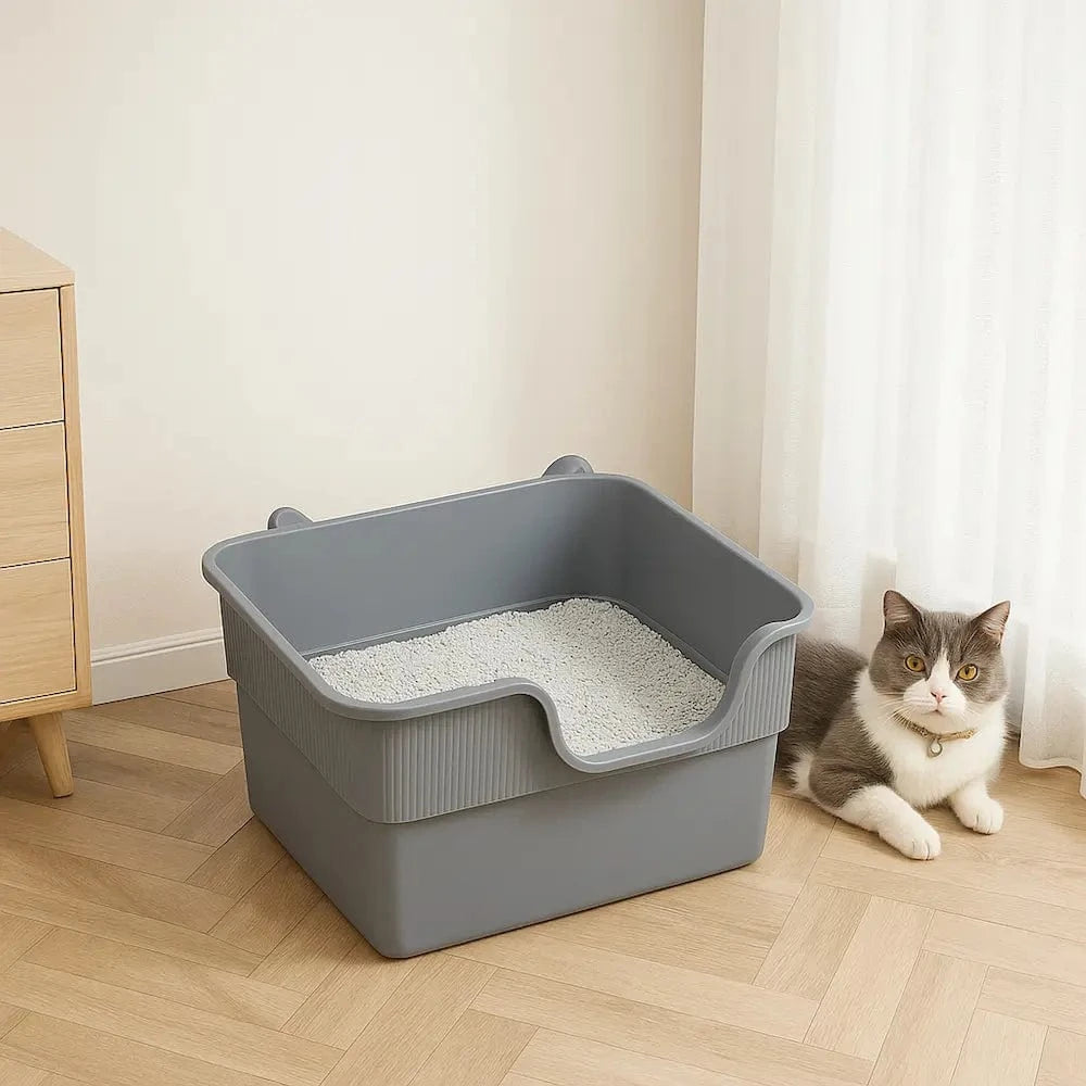 bac à litière pour grand chat