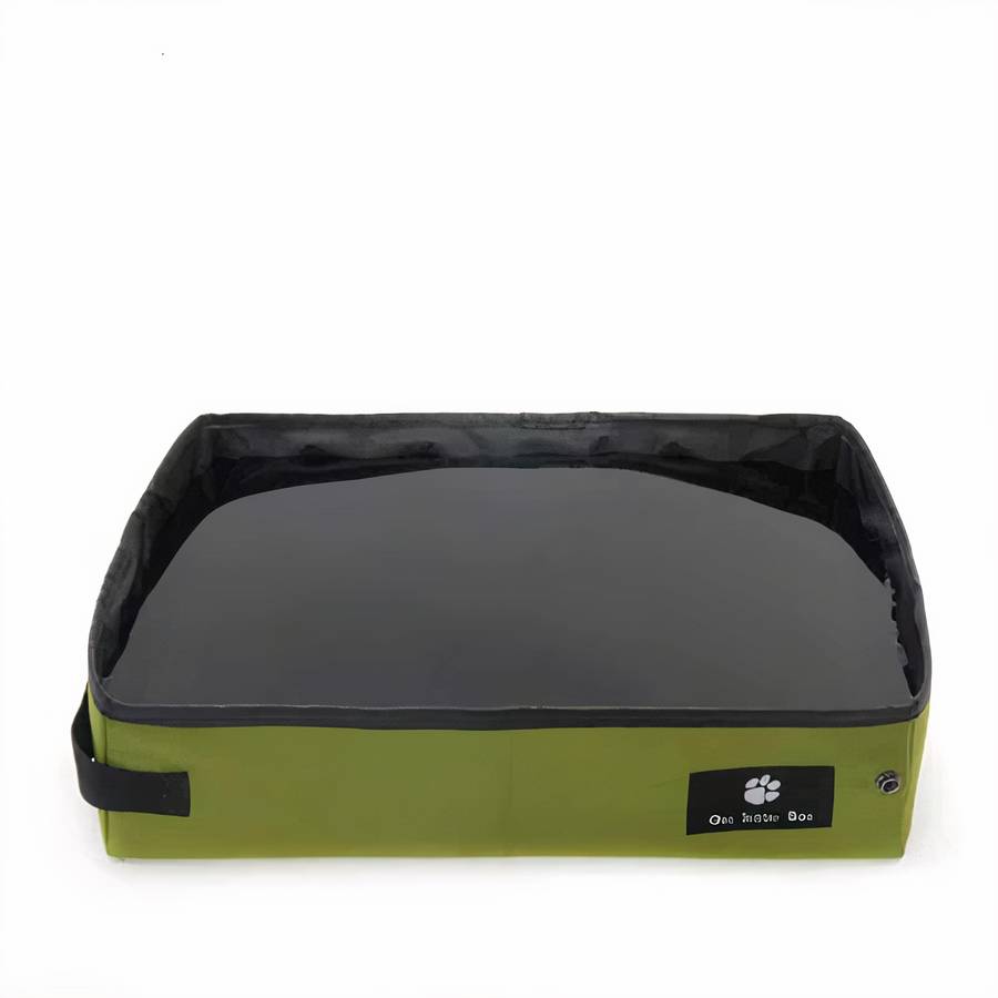 bac à litière pour chat pliable