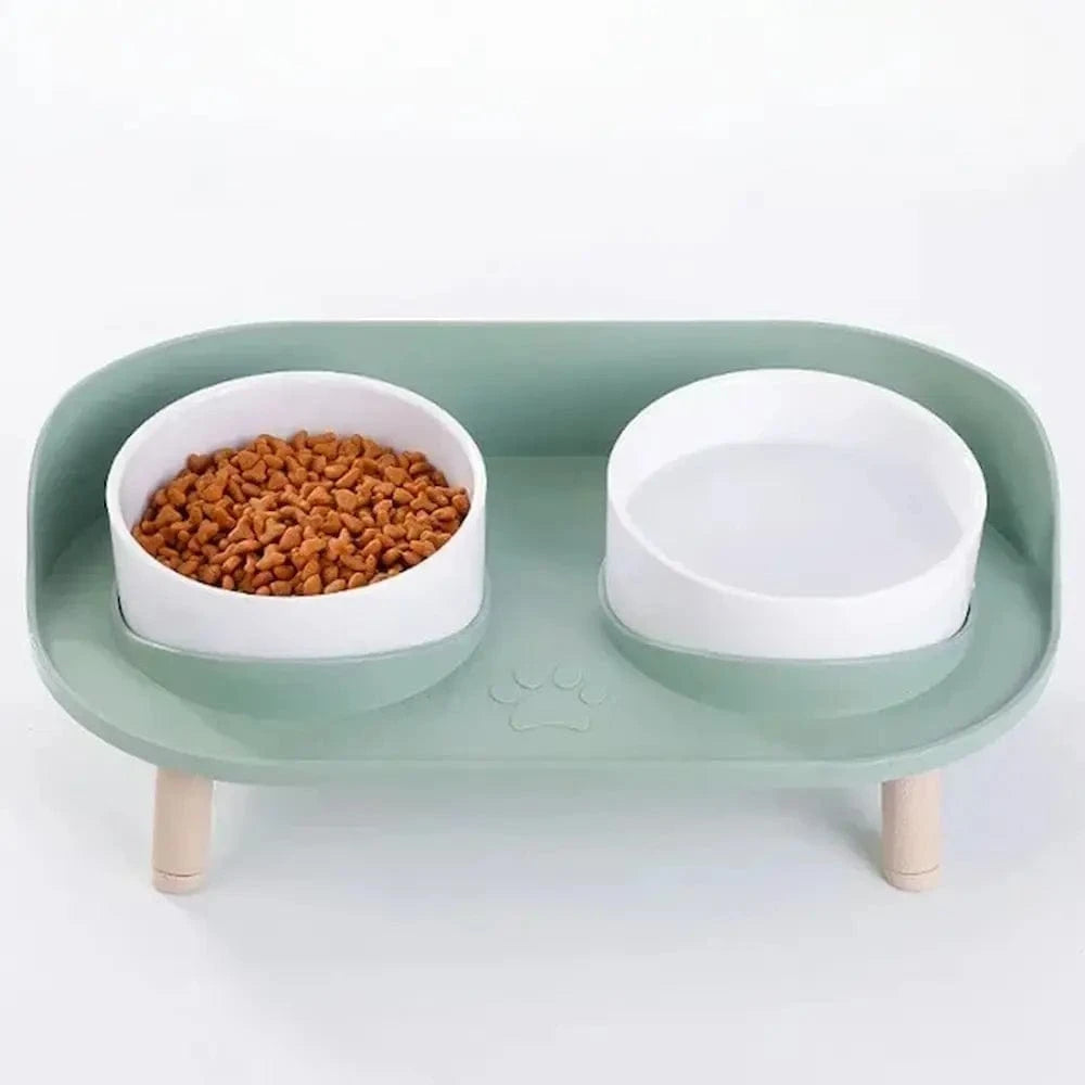 gamelle double chat