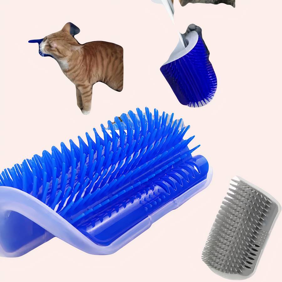 brosse auto-toiletteur pour chat