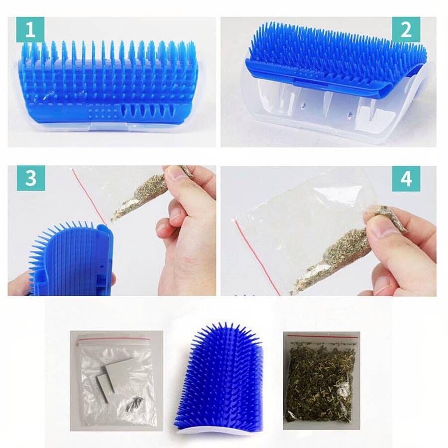 brosse poils morts chat