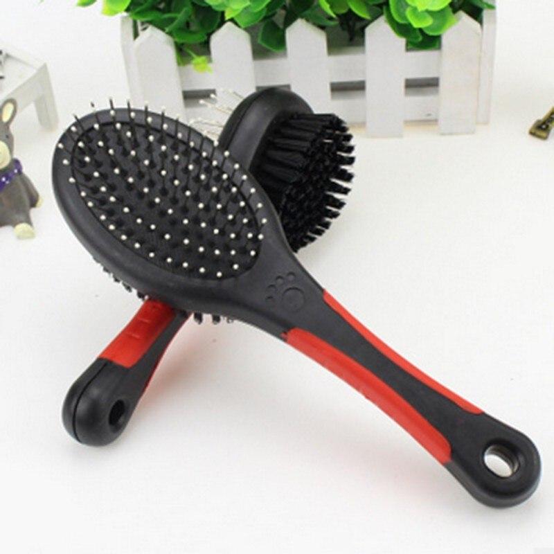 brosse féline double face