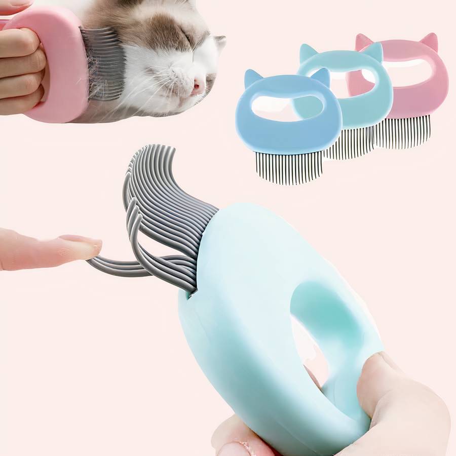 brosse de massage chat