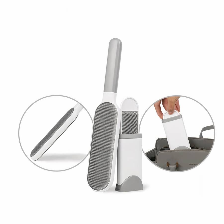 brosse double face chat