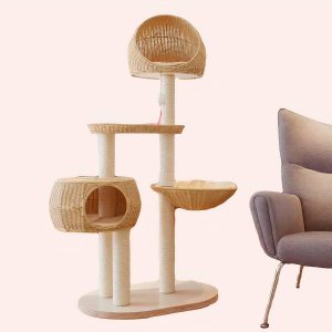 cadre en bois pour chat
