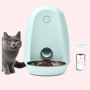 distributeur de croquette avec télécommande