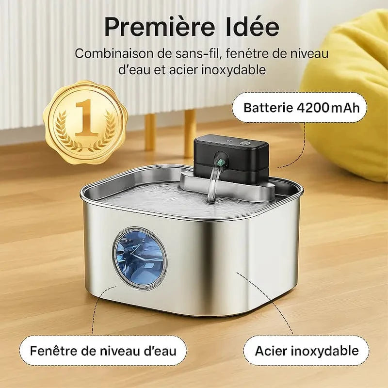 eau propre pour chat sans fil