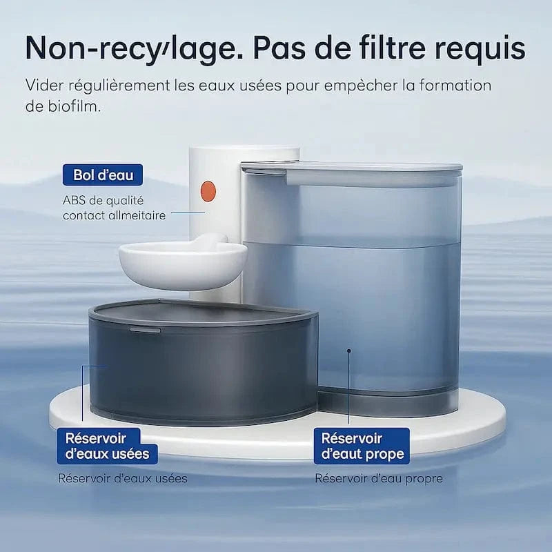fontaine 3L pour chats