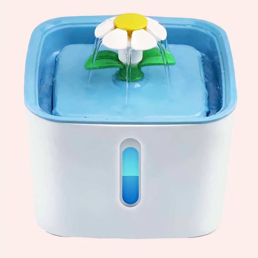 fontaine à eau électrique fleur