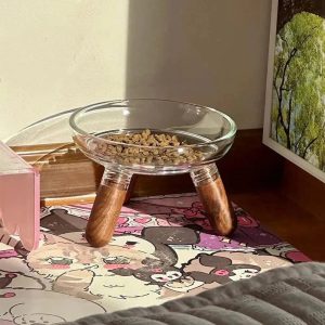 gamelle en verre chat