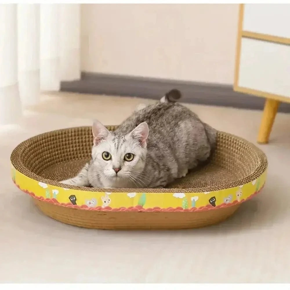 Griffoir papier ondulé pour chats