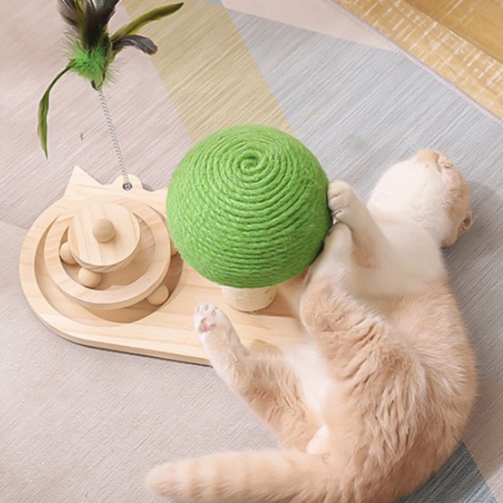 accessoire chat bois pin